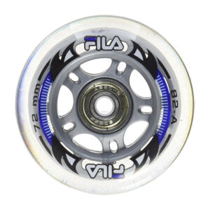 FILA SKATES-WHEELS 72MM/82A+A5+AS6MM Čierna