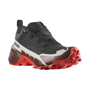 SALOMON-Cross Hike 2 GTX black/bitter chocolate/fiery red Čierna 41 1/3