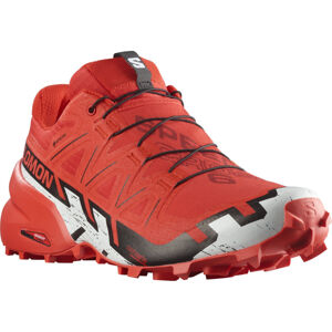 SALOMON-Speedcross 6 GTX fiery red/black/white Červená 47 1/3