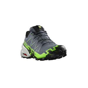 SALOMON-Speedcross 6 GTX flint stone/green gecko/black Šedá 41 1/3