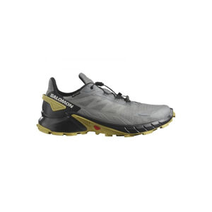 SALOMON-Supercross 4 GTX pewter/black/cress green Šedá 44