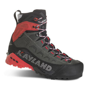 KAYLAND-Stellar Nubuck GTX grey/red Šedá 45,5