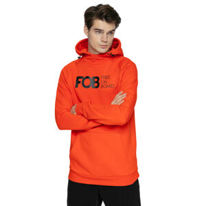 4F-MENS SWEATSHIRTS H4Z21-BLM026-70S-ORANGE Oranžová XL