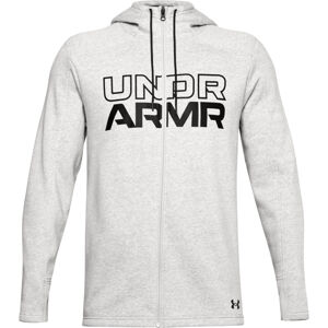 UNDER ARMOUR-UA BASELINE FULL ZIP HOODIE-GRY Šedá M