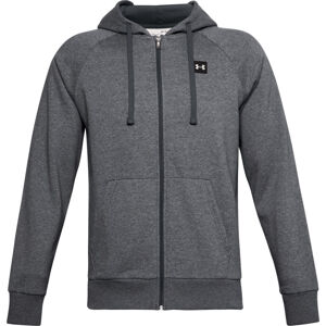 UNDER ARMOUR-UA Rival Fleece FZ Hoodie-GRY Šedá M