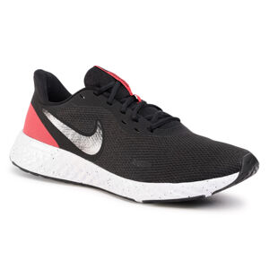 NIKE-Revolution 5 black/anthracite/university red Čierna 44,5