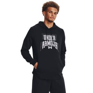 UNDER ARMOUR-UA Rival Terry Graphic HD-BLK Čierna S