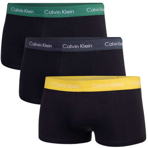 CALVIN KLEIN-LOW RISE TRUNK 3 PK-0000U2664G-CA9-Black Čierna L