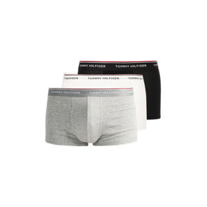 TOMMY HILFIGER-PREMIUM ESSENTIAL LOW RISE HIP TRUNK 3 PACK-Black/Grey/White Mix S