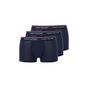 TOMMY HILFIGER-PREMIUM ESSENTIAL LOW RISE HIP TRUNK 3 PACK-Peacoat Modrá S