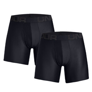 UNDER ARMOUR-Tech 6in 2 Pack-BLK Čierna M