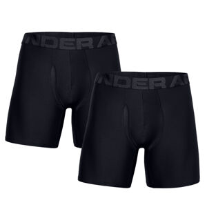 UNDER ARMOUR-UA Tech 6in 2 Pack-BLK Čierna M