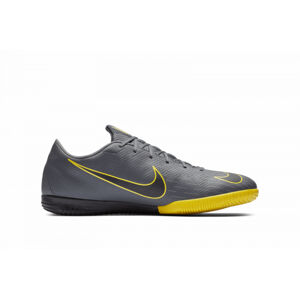 NIKE-Mercurial Vapor X 12 Academy M IC dark grey/opti yellow/blac Šedá 43