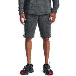 UNDER ARMOUR-UA RIVAL TERRY SHORT-GRY Šedá S