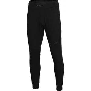 4F-MENS TROUSERS-H4L21-SPMD011-20S-DEEP BLACK Čierna M