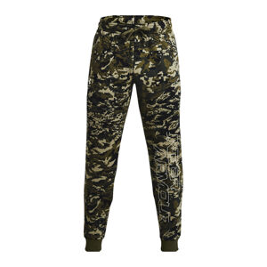 UNDER ARMOUR-UA RIVAL FLC CAMO SCRIPT JGR-GRN Zelená S