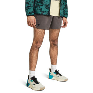 UNDER ARMOUR PROJECT ROCK-PROJECT ROCK Camp Short-BRN Hnedá S