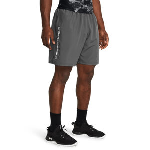 UNDER ARMOUR-UA Woven Wdmk Shorts-GRY Šedá L