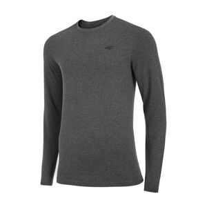 4F-MENS LONGSLEEVES NOSH4-TSML350-23M-Grey Šedá M