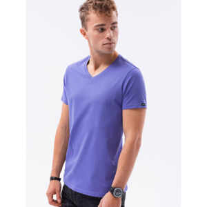 OMBRE-T-shirt SS-S1369-V12-VIOLET Fialová M