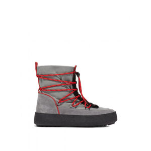 MOON BOOT-Mtrack Slip-On Sport grey/red Šedá 43