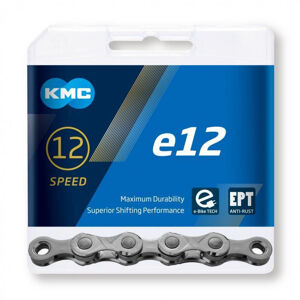 KMC-E 12 EPT grey 130 links Šedá