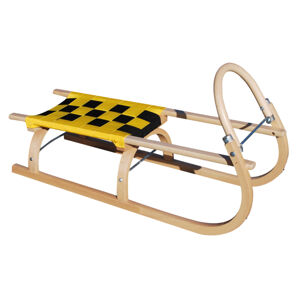 SULOV-Sledge - 67, yellow black, 110cm Mix