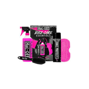 MUC-OFF-Bike Care Essentials Kit Ružová