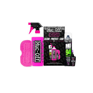 MUC-OFF-eBike Clean, Protect & Lube Kit Ružová