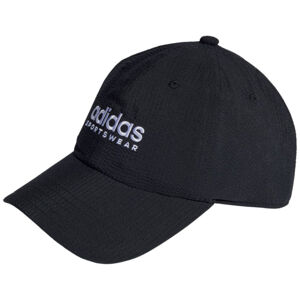 ADIDAS-DAD CAP SEERSUC BLACK/WHITE Čierna 56,8/61,5cm