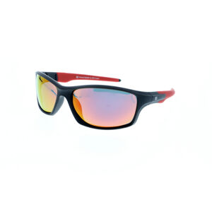 H.I.S. POLARIZED-HPS97101-2, black, smoke with red mirror POL, 64-16-134 Čierna 64-16-134