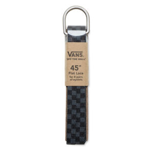 VANS-MN LACES 45 Black-Charcoal Čierna 115 cm