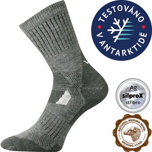 VOXX-MERINO Stabil CLIMAYARN-light grey Šedá 35/38