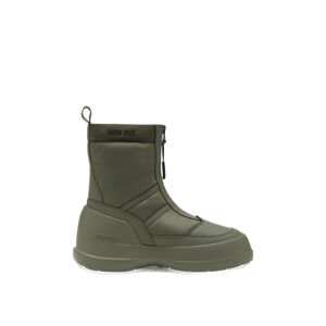 MOON BOOT-MB LUNA ZIP BOOT -M006 KHAKI Zelená 38